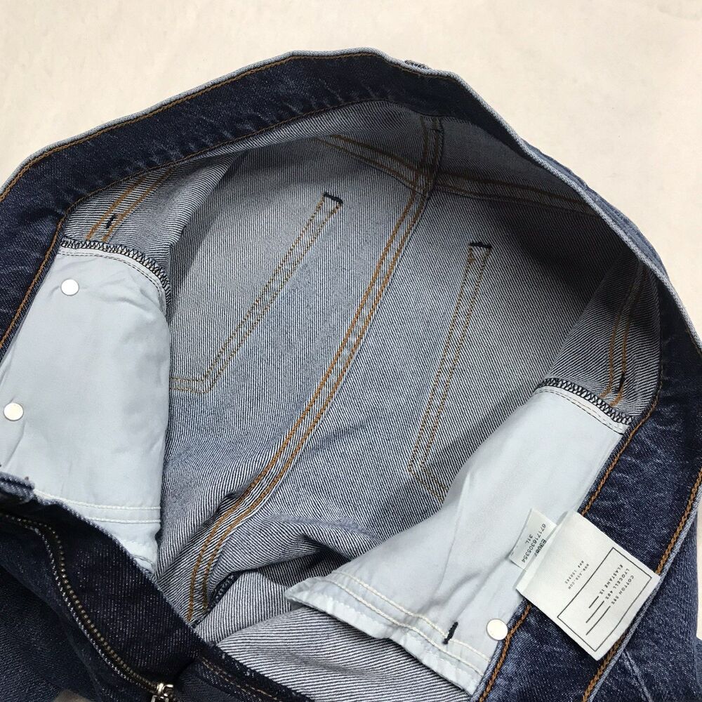 AYR Secret Sauce Comfort Stretch Wide Leg Jeans Women 31L (32x34 fit) Whiskered - Picture 6 of 16